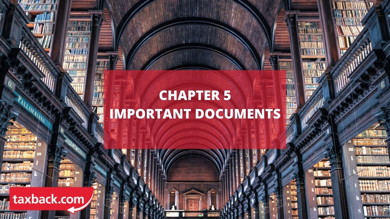 Chapter 5 - Important Documents